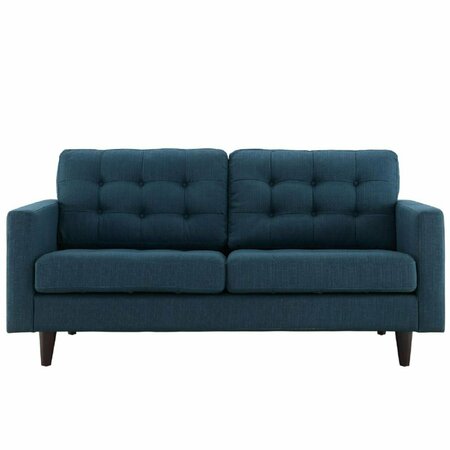 PRIMEWIR Empress Loveseat in Tufted Azure Fabric EEI-1547-AZU